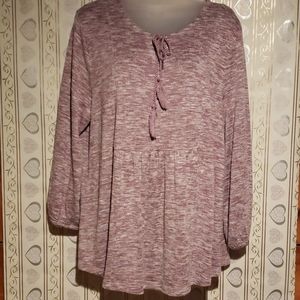 💙 Boho Peasant Blouse